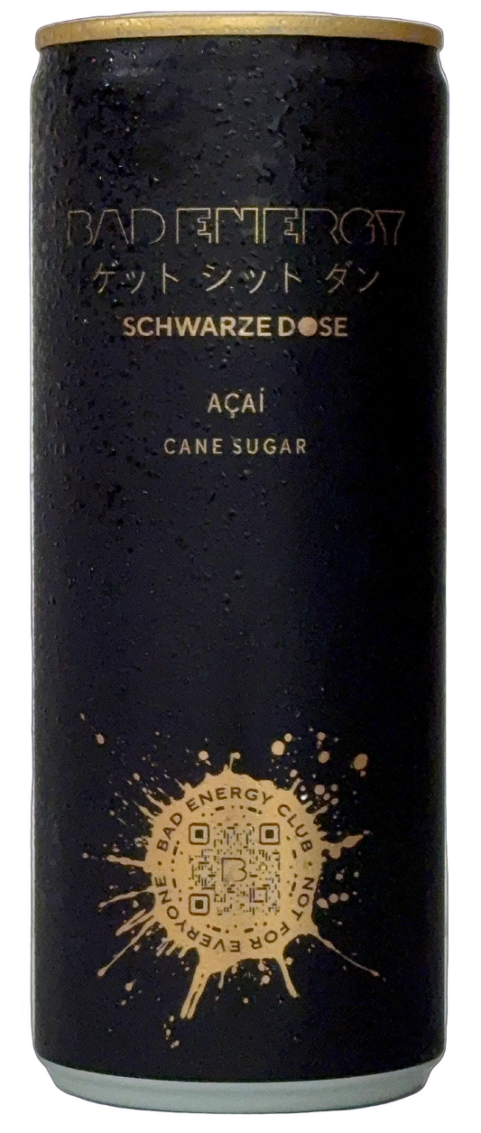 BAD ENERGY AÇAÍ CANE SUGAR 4 PACK